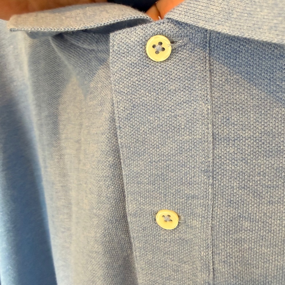 Polo Ralph Lauren Classic Fit Collared Polo Shirt (4XLT) NEW Cotton Blue Preppy - Picture 14 of 15